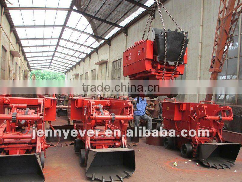 Underground tunnel use rock loader,mucker