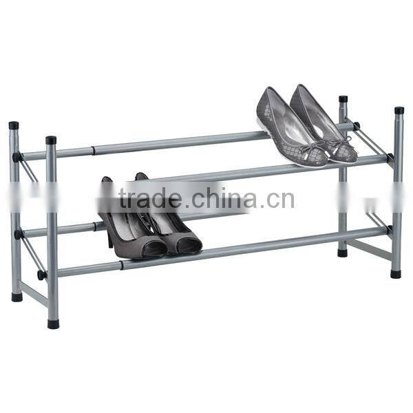 Easy to Assemble Sketable Metal Wire Shoe Rack