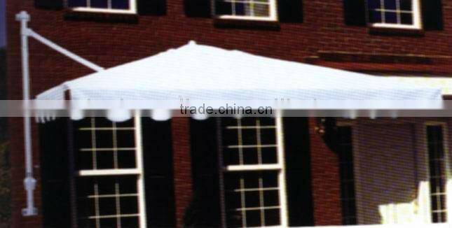 alu white wall hanging umbrella 11324-2