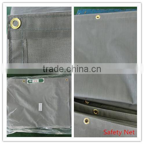 HOT!!!the construction safety nets which made from PVC coated