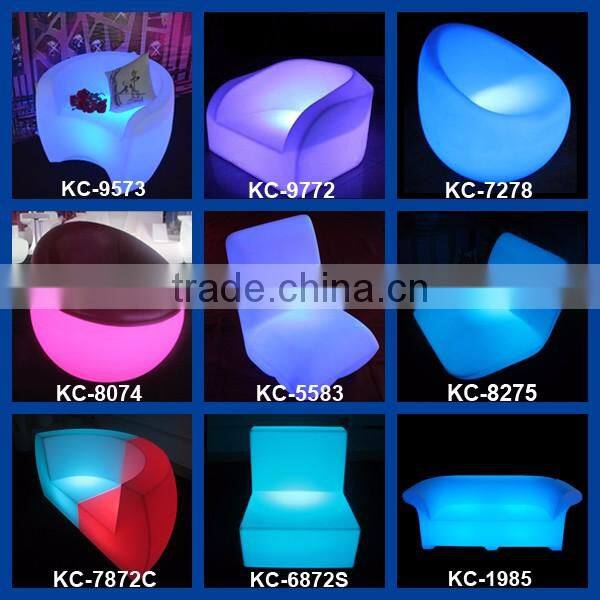 commercial used led sofa hookah lounge furniture