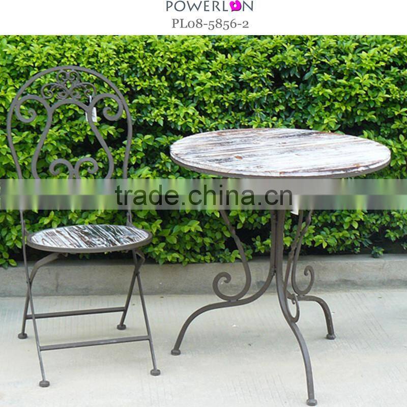 Save Space Wood Table out door furniture garden