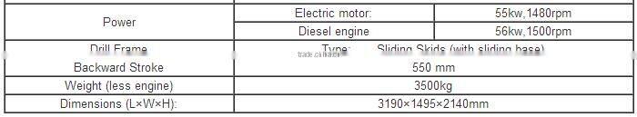Portable water well drilling machine for sale XY-5