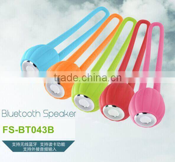 Portable mini waterproof bluetooth speaker