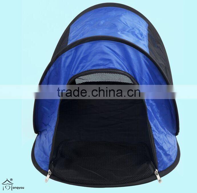 folding fiberglass animal pop up tent polyester pet tent