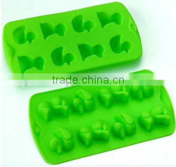 Cute Funny Animal Ice Cube Silicone Mould Tray Jelly Chocolate Cake Party Kids