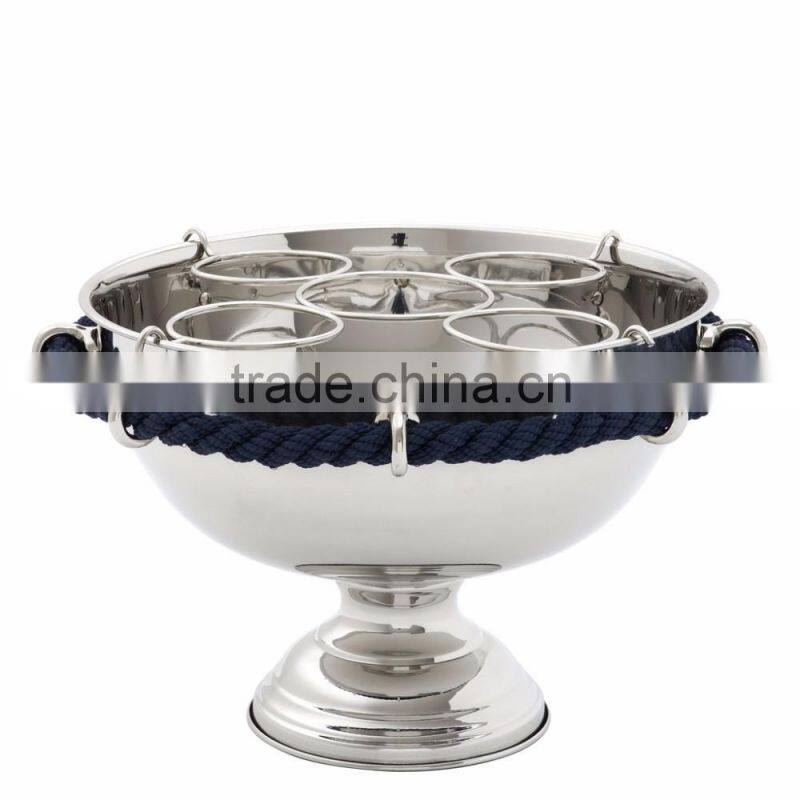 silver plated elephant design handle champagne