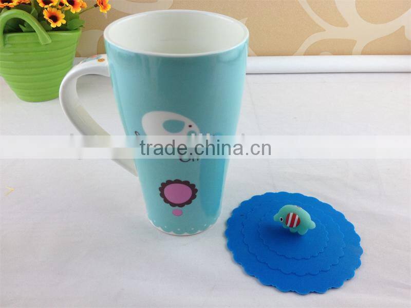 ceramic gift mug with silicone cover