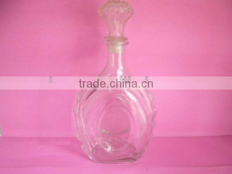 Aluminum Cap Whisky Bottle