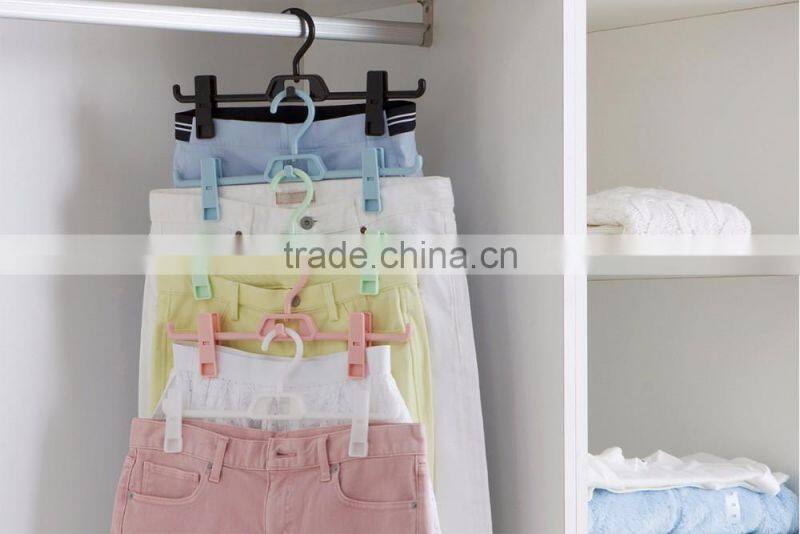 Wind-proof and professional pants hanger hook rack