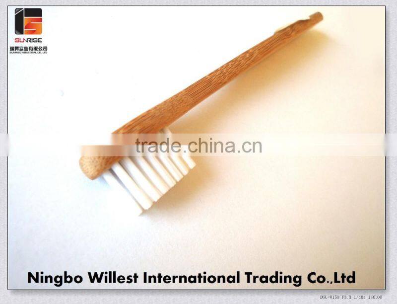 small head eco-friendly bamboo toothbrush