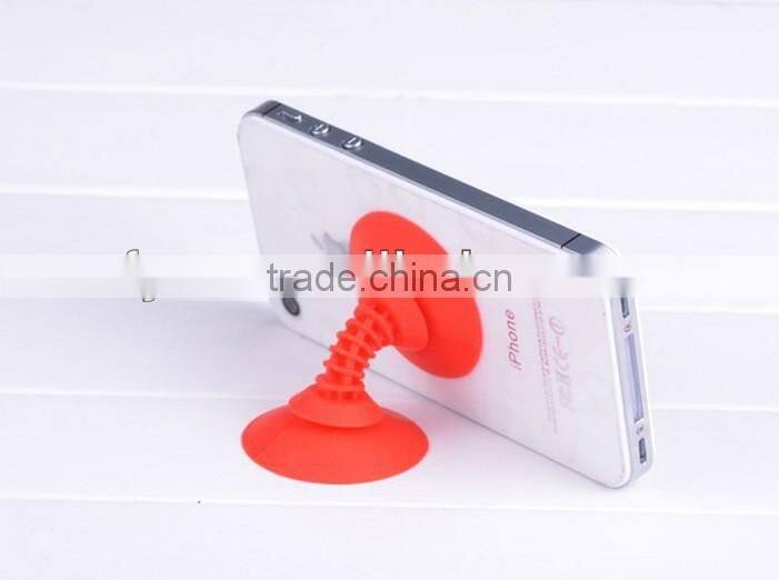 wholesales fashional double side silicone sucker, silicon phone ball sucker, silicone sucking phone stand/cell phone accessory