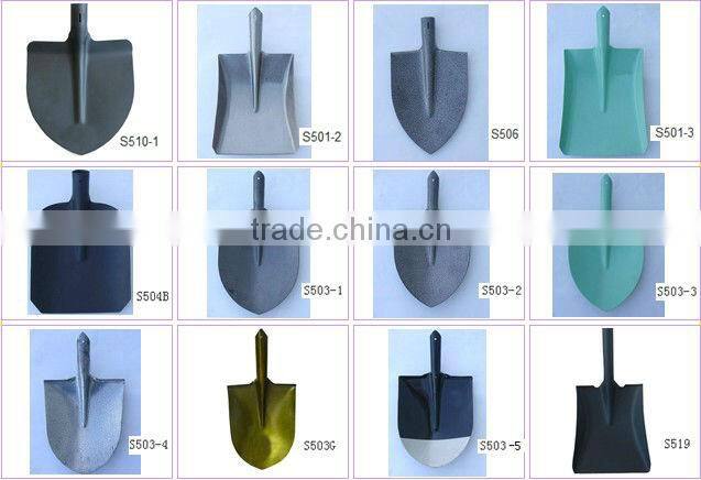Types of spade shovel