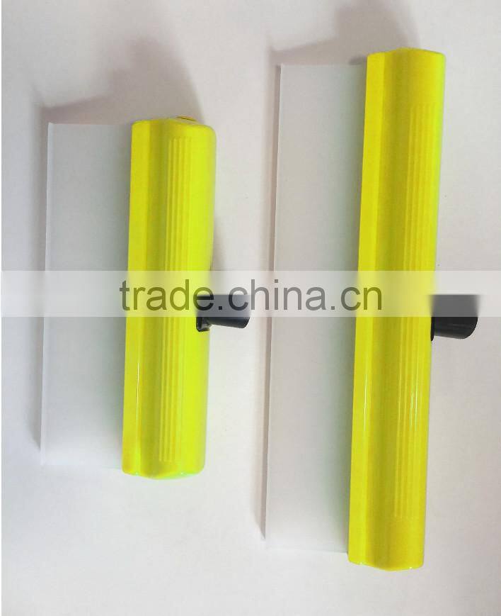 universal silicone wiper blade, telescoping long handled window wiper