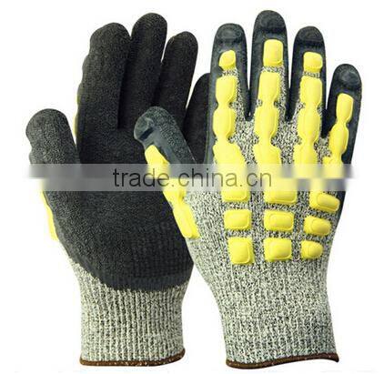 Sunnyhope high impact work gloves mechanical gloves industrial gloves