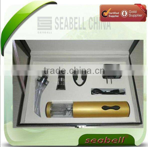 6pcs leather box wine set