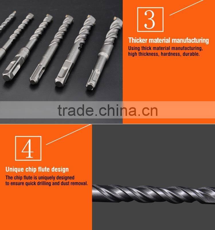 Professional Square Shank Electric Hammer Drill Bits