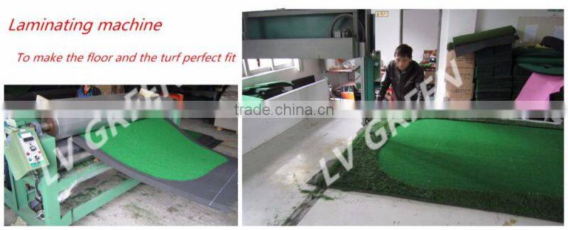 Non-toxic EVA foam rubber putting greens custom designed for golf for promotion