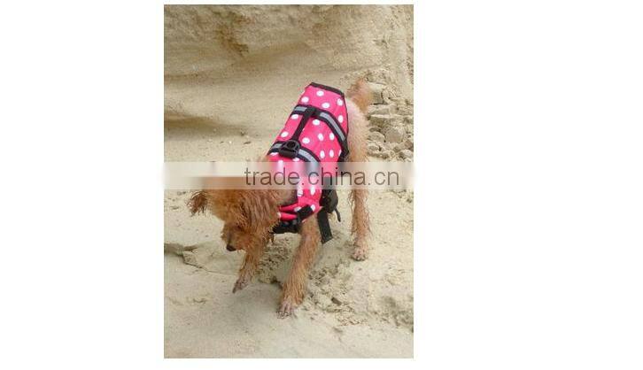 2016 New Outdoor Dogs Safty Life Jackets Swimming Clothes Pet Saver