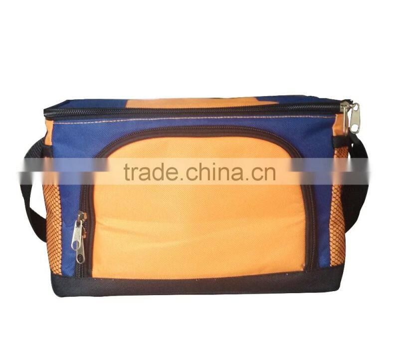 Eco-friendly home adults and children fresh food insulated lunch cooler bag zero degrees inner cool