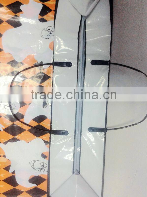 clip handle design carrier plastic bag
