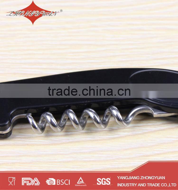 luxury wine bottle opener corkscrew with knife