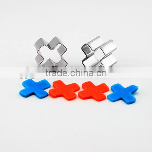 Kasun novelty cross shape metal cookie cutter set metal cookie cutter