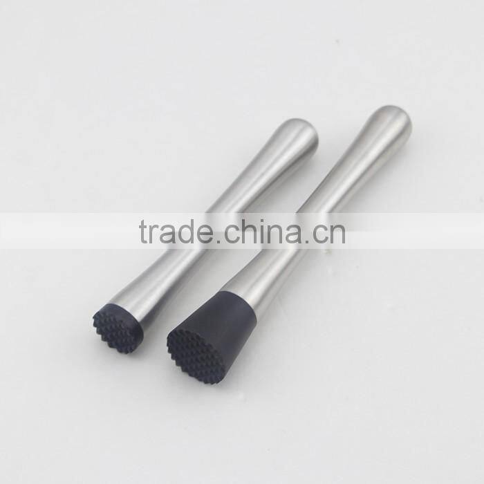 Two Sizes Bar Drink Muddler Stainless Steel Bar Tool For Cocktail