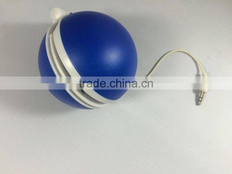 Mini folding microphone,mini speaker for cell phone