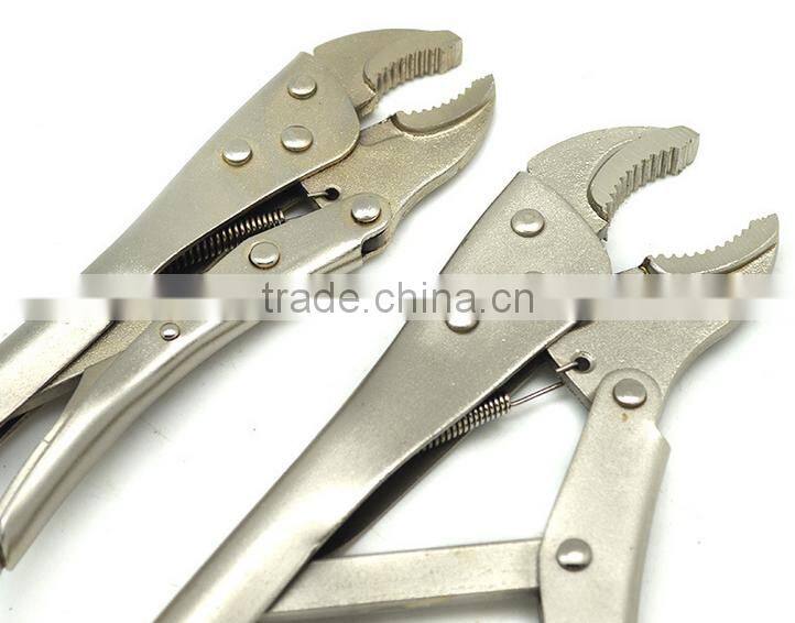 9 -inch Long Nose Locking Pliers with Wire Cutter