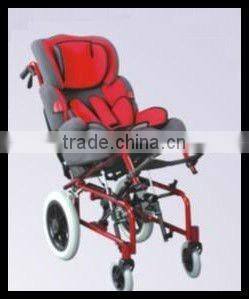 Aluminum chair frame high back reclining wheelchair for cerebral palsy children/ cp chair/electric power /folding/economic