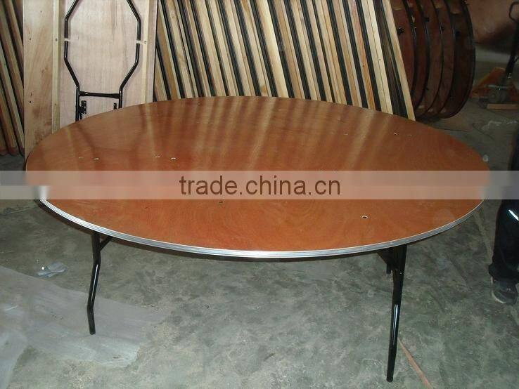 Used Banquet Round Folding Tables With Good Prices For Sale