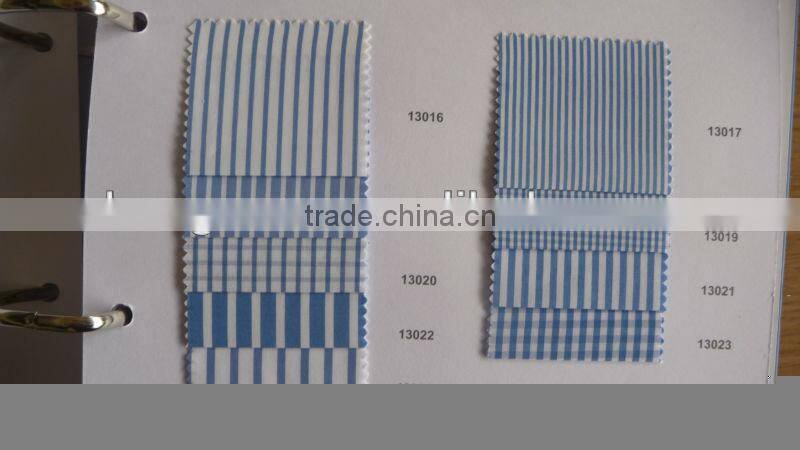 New design yard dyed gingram easy care cotton fused spread collar dress shirts