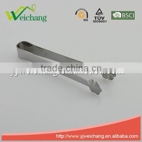 WCE6051Premium Utility whole stainless steel Food Tongs Tea Tongs hot sale