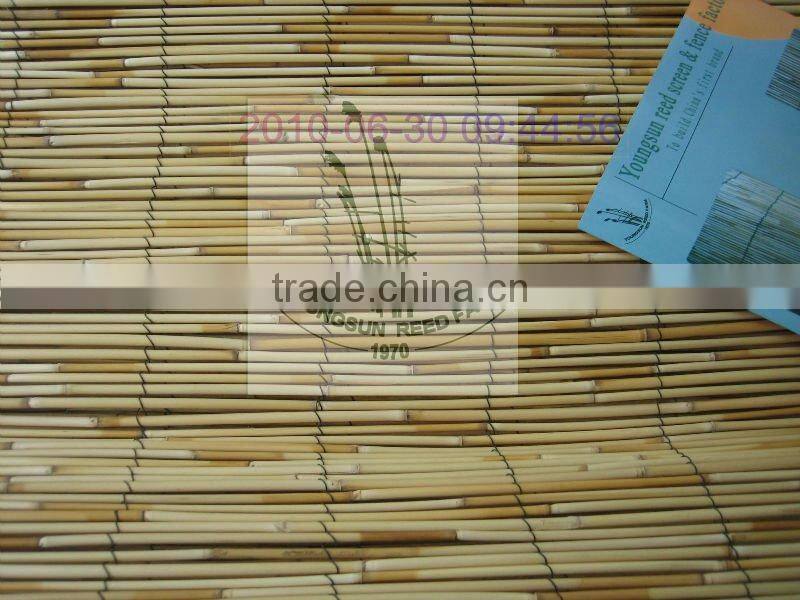 high quality reed fence