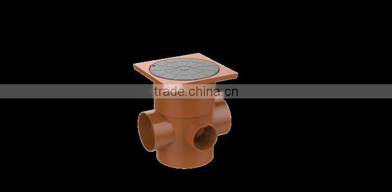 Factory price Manufacturer good quality PVC Fitting UPVC Rubber Joint plastic fitting for drainage GB floor drain