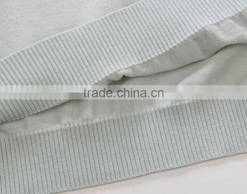 custom 100% fine cotton white plain t shirt