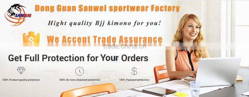 Wholesale new design high quality custom made pearl weave fabric patches bjj gi white brazilian kimono jiu jitsu