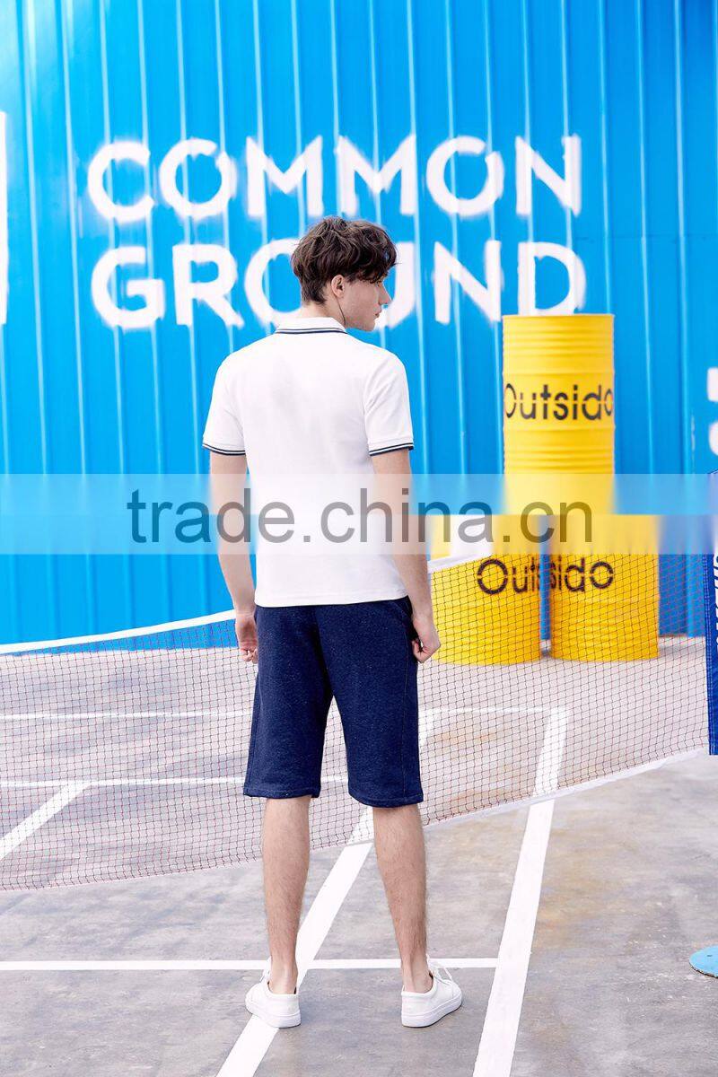 2017 new design 100% cotton customer logo hot sale high quality polo shirt