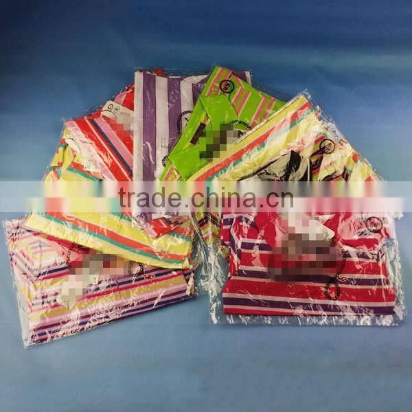 Stock Teen Girls Polyester Slim Fit Polo Shirts Many Color Patterns