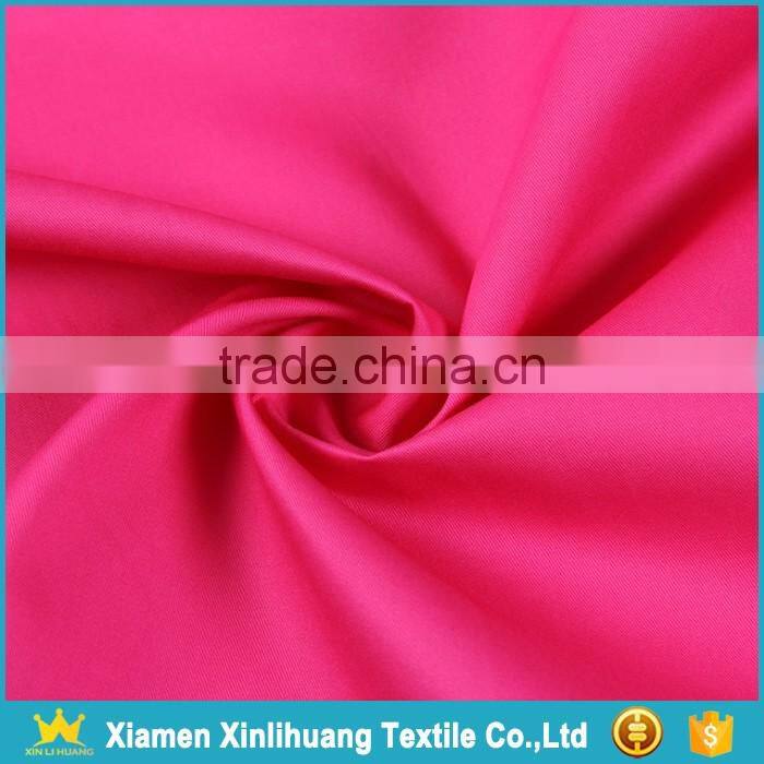 Alibaba Supplier Pink 100 Cotton Twill Shirting Fabric for Sale