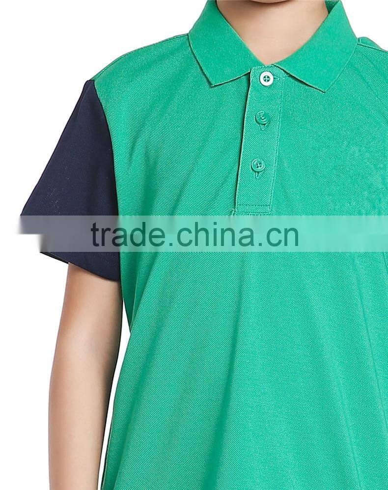 Hot sale high quality new kids polo shirt Summer boy's POLO t shirt made in China