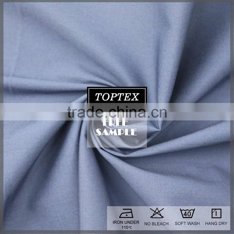 cotton lycra Dyed poplin for shirt