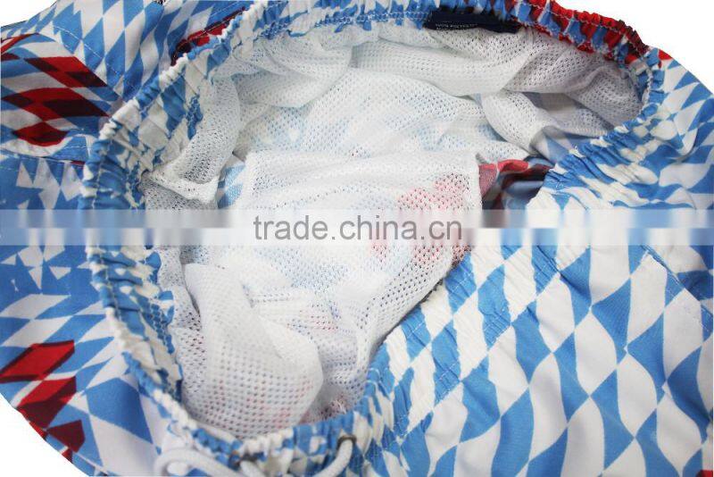 NEW CUSTOM DISIGN HOT SALE FOR MENS' SWIM TRUNKS COLORFUL SHORTS OF SURFING