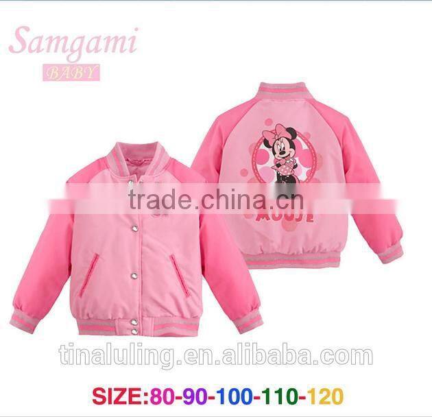 Wholesale baby girls blue beauty fish cartoon hoodies children sweatshirts
