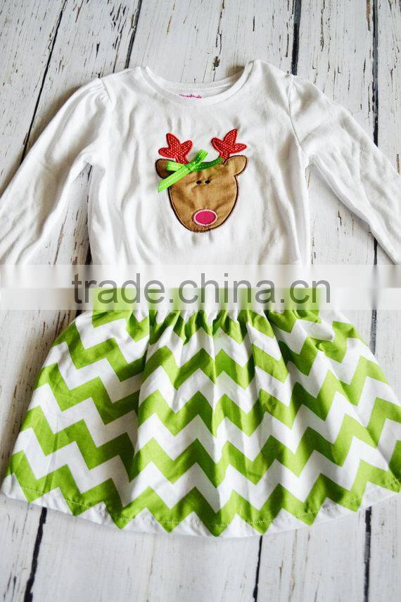 Christmas Tree Pattern Baby Top And Skirts Baby Girls' Clothing Sets