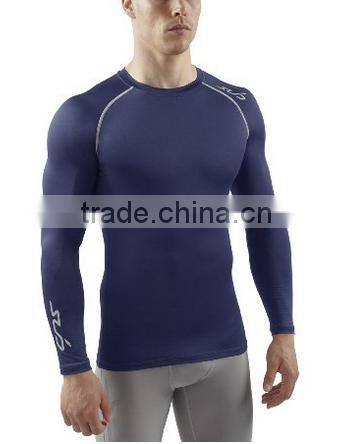 HEAT Stay Cool Mens Semi Compression Top - Long Sleeve Base Layer