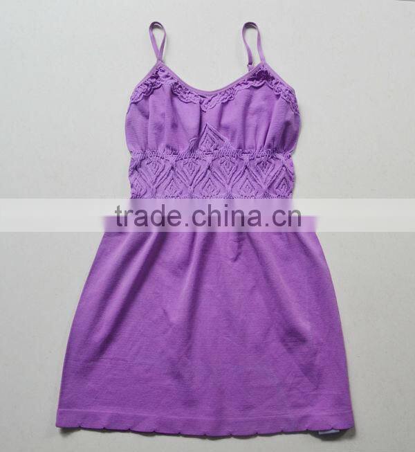 seamless girl nylon dress women