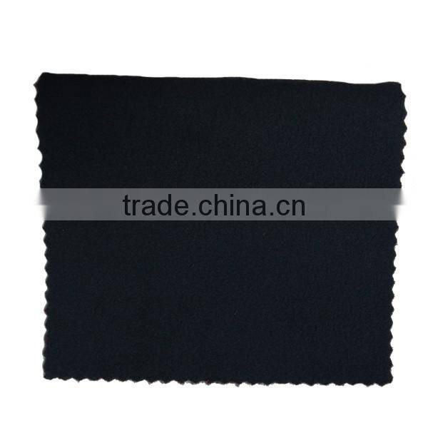 Waterproof 100% polyester knitted bonded with polar fleece fabric