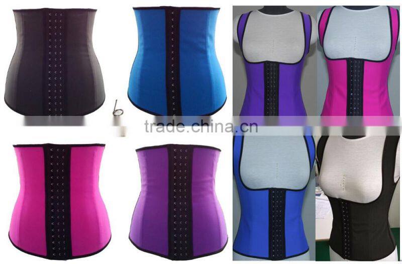 2016 wholesale Latest Design V-neck Sleeveless Long Beaded Pink Chiffon Party Dress